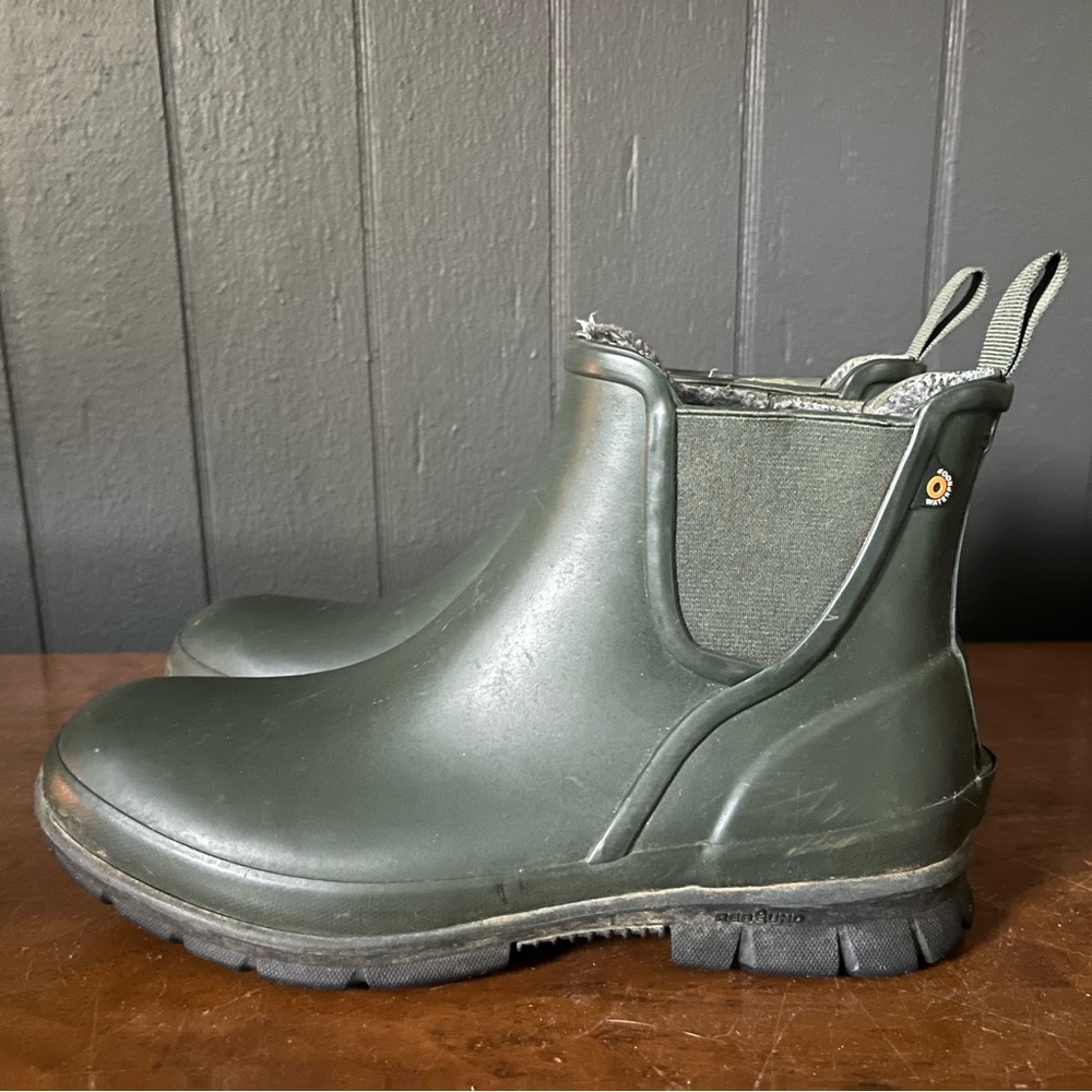 Bogs Women's Dark Green Chelsea Rain Boots